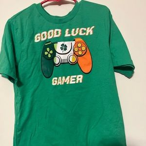 St. Patrick graphic gamer Tee